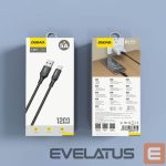 Cable Dudao  Dudao L3ST USB-A - USB-C 5A Cable 1.2m Braided - Black 