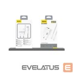 Adapter Dudao  Dudao A26T GaN 25W USB-A, USB-C Charger - White 
