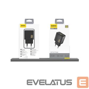 Adapter Dudao  Dudao A27S 25W GaN USB-A Charger - Black 