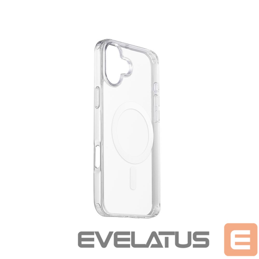 Back panel cover Joyroom Joyroom JR-16XD7 Protective Case with MagSafe for iPhone 16 Plus - Transparent