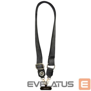 Laptop Bag Guess  GUESS universal strap GUUCNP4DGMK (4G PU Strap Tether Patch Strass Metal Logo) black 