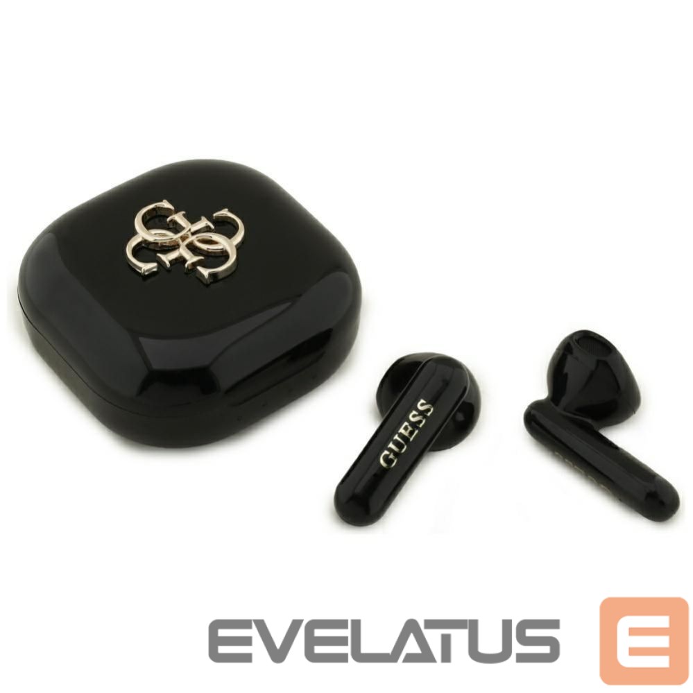 Wireless headphones Guess Wireless earphones TWS Guess 4G Metal Logo black