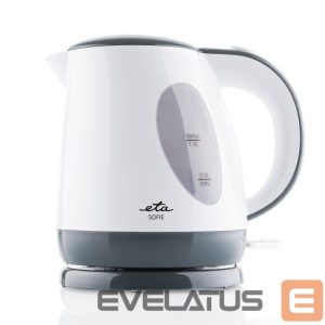 Teapot ETA  Kettle | 560490000 SOFIE | Electric | 2200 W | 1 L | Plastic | 360° rotational base | White 