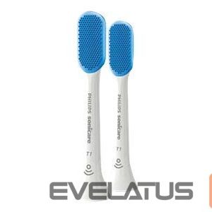 Toothbrush Philips  | Tongue Brush Heads | HX8072/01 Sonicare TongueCare+ | Heads | For adults | Number of brush heads included 2 | White 