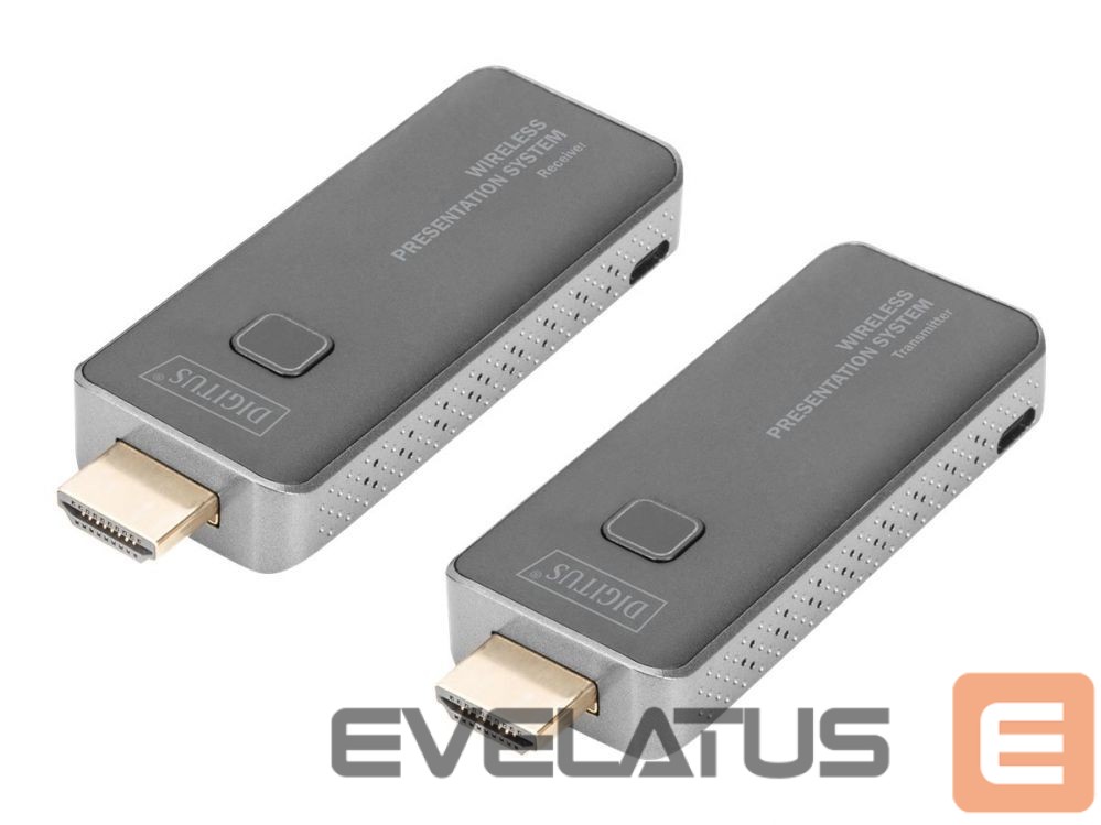 Expendable material Digitus Click and Present Mini, Wireless Presentation System | DS-55319 | Black