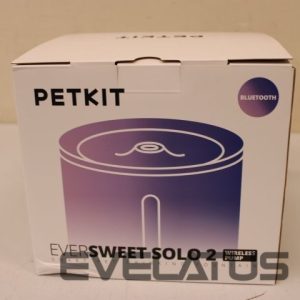 For livestock PETKIT  SALE OUT.  P4114 (CT-W2) Eversweet Solo 2 Fountain, White |  | Smart Pet Drinking Fountain | Eversweet Solo 2 | Capacity 2 L | Filtering | Material Plastic | White | DEMO, DAMAGED PACKAGING 