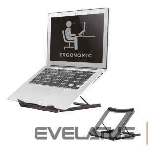 TV bracket NEOMOUNTS  NSLS075BLACK Laptop stand - 10-16" - max 5 kg - 5 height positions - foldable - compact - universal - black 
