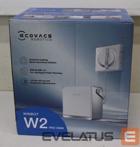 Laptop computer Ecovacs SALE OUT. Window cleaning robot WINBOT W2 PRO OMNI, Auto-Spray, Intelligent steady climbing, Edge cleaning mode, WIN-SLAM 4.0, White | WINBOT W2 PRO OMNI | Corded | 5500 Pa | White | USED, DIRTY