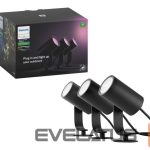 Desc lamp Philips Hue  Lily Outdoor Spot base set 3x8W 24V | Hue White and Color Ambiance 