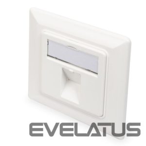 Smartphone Digitus  | Wallplate for Keystone Modules, German type, middle plate 50x50 mm, frame 80x80 mm | DN-93811 