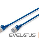 Converter Digitus  CAT 6A F-FTP Slim Patch Cable, 0.5 m | DK-1632-A-005S-B | Blue 