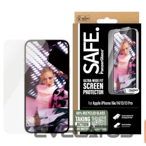 Back panel cover PanzerGlass  Screen protector | Apple | iPhone 16e/14/13/13 Pro | Glass | Transparent | Ultra-Wide Fit W. Aligner 