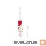 Toothbrush ETA  Toothbrush | Sonetic 071090030 | Battery operated | For kids | Number of brush heads included 2 | Number of teeth brushing modes 1 | Red/White 