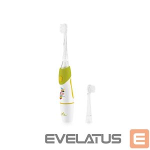 Toothbrush ETA  Toothbrush | Sonetic 071090040 | Battery operated | For kids | Number of brush heads included 2 | Number of teeth brushing modes 1 | Green/White 
