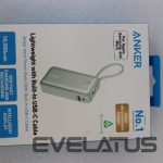 Power bank Anker  SALE OUT.  |  545 Nano Power Bank | A1259G61 | 10000 mAh | Green | UNPACKED, SCRATCHED ON TOP 