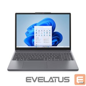 Laptop computer Lenovo  IdeaPad Slim 3 16IRH10 | Luna Grey | 16 " | IPS | WUXGA | 1920 x 1200 pixels | Anti-glare | Intel Core i5 | i5-13420H | 8 GB | Soldered DDR5 | Solid-state drive capacity 512 GB | Intel UHD Graphics | Windows 11 Home | 802.11ax | Bluetooth version 5.2 | Keyboard language English | Keyboard backlit | Warranty 24 month(s) | Battery warranty 12 month(s) 