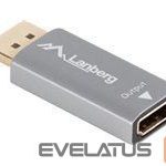 Charger Lanberg  Displayport (M)->HDMI(F) Adapter 8K, Silver 