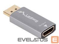 Charger Lanberg  Displayport (M)->HDMI(F) Adapter 4K, Silver 