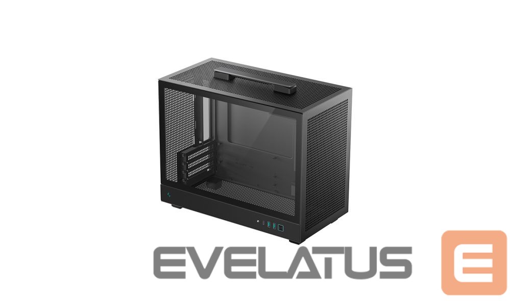 Computer case Deepcool Case | CH160 Plus | Black | Mini-ITX | Power supply included No