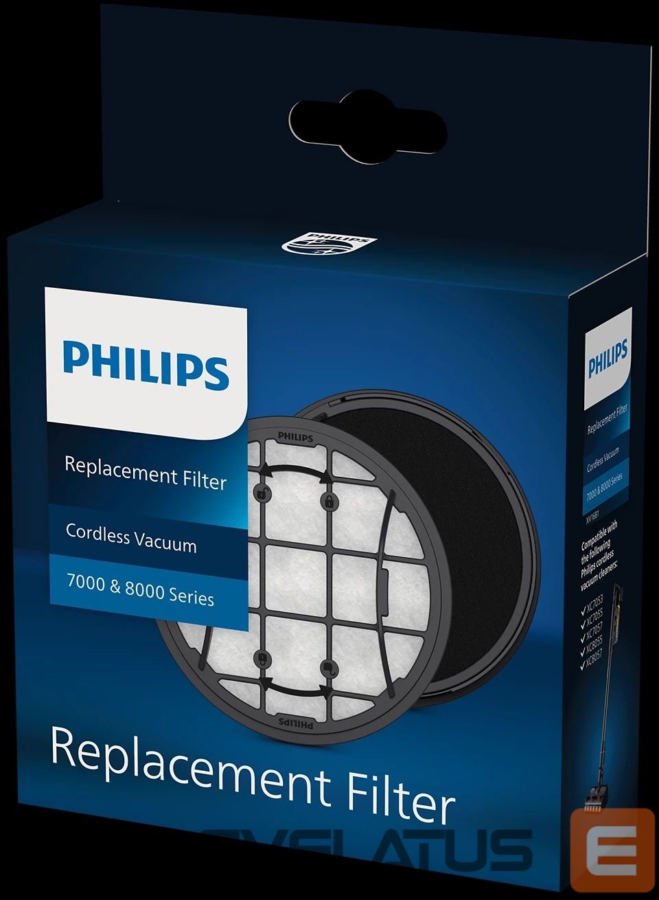 Vacuum cleaner accessory Philips | Replacement filter for 6000, 7000 and 8000 Series Wireless VC | XV1681/01