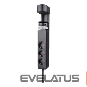 Switches and sockets NEOMOUNTS  DS22-840BL6 Desk socket with clamp and USB-C and USB-A ports - Quick charge | 