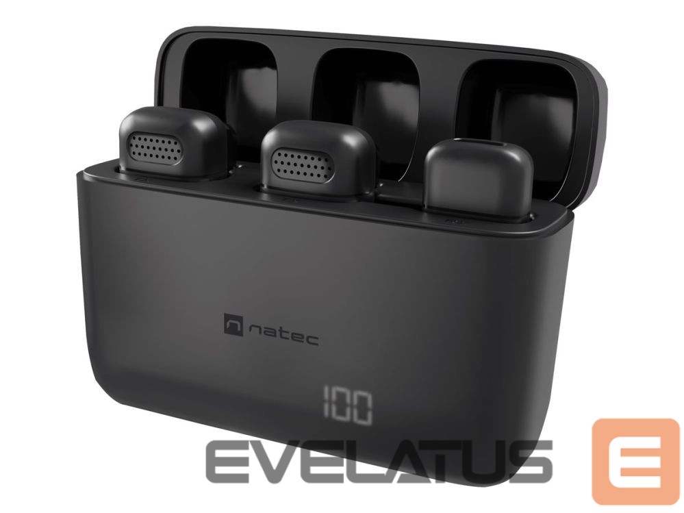 Wired headphones Natec | Microphone | NMI-2253 | Hopper | Wireless | Black