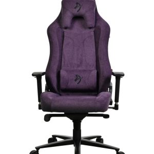 Computer chairs / desks AROZZI  Frame material: Metal; Wheel base: Aluminium; Upholstery: Soft Fabric |  | Gaming Chair | Vernazza SoftFabric | Purple 