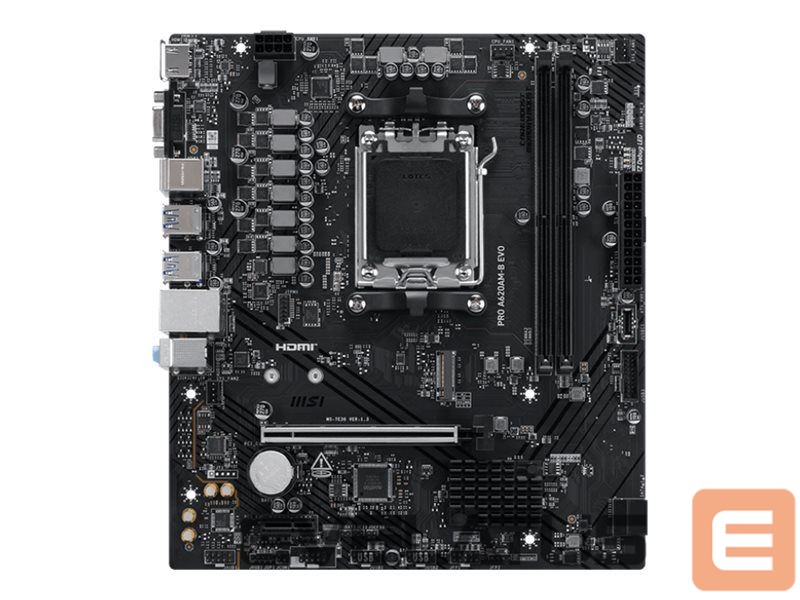 Motherboard for Intel processors MSI PRO A620AM-B EVO |