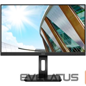 Monitor AOC  | Q24P2Q | 23.8 " | IPS | QHD | 16:9 | 75 Hz | 4 ms | 2560 x 1440 | 250 cd/m² | Headphone out (3.5mm) | HDMI ports quantity 1 | Black | Warranty 36 month(s) 