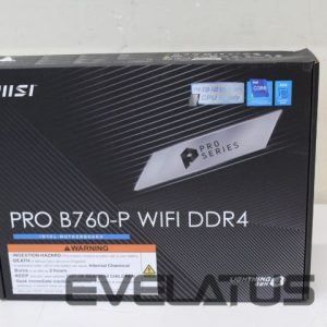 Motherboard for Intel processors MSI  SALE OUT.  PRO B760-P WIFI DDR4 |  PRO B760-P WIFI DDR4 | Processor family Intel | Processor socket LGA1700 | DDR4 | Supported hard disk drive interfaces SATA, M.2 | Number of SATA connectors 4 | DAMAGED PACKAGING 