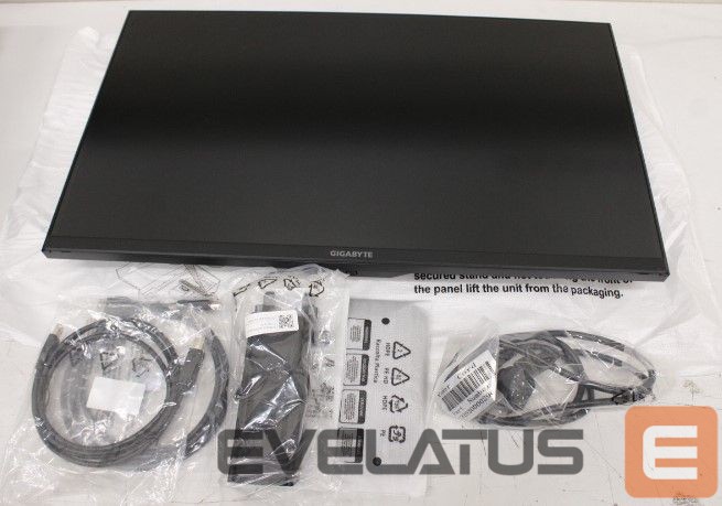 Monitor Gigabyte SALE OUT. MONITOR 27" GS27FA EU1 | Warranty 3 month(s) | REFURBISHED, WITHOUT ORIGINAL PACKAGING