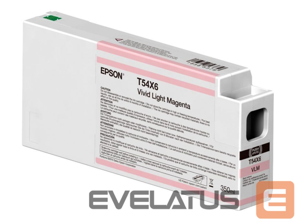 Printer accessories EPSON Singlepack T54X60N UltraChrome HDX/HD 350ml Vivid Light Magenta