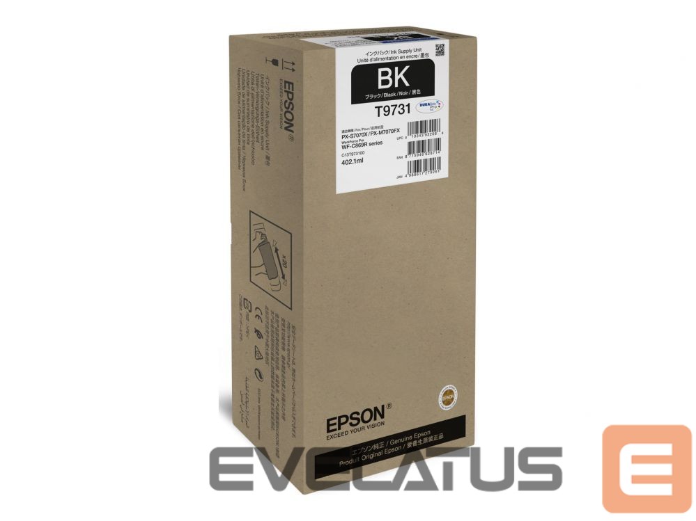 Printer accessories EPSON WF-C869R Black XL Ink WorkForce Pro