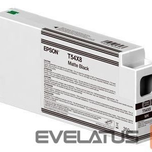 Printer accessories EPSON  Singlepack T54X80N UltraChrome HDX/HD 350ml Matte Black |  C13T54X80N |  T54X8 - matte black - original - ink cartridge |  UltraChrome HDX / Ultrachrome HD | Matte black 