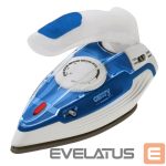 Iron Camry  CR 5040 | Steam travel iron | 1600 W | Water tank capacity 80 ml | Continuous steam 10 g/min | Steam boost performance 50 g/min | Blue/White 