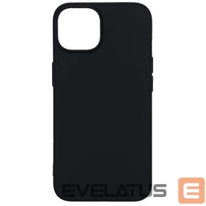 Back panel cover Evelatus Apple iPhone 14 6.1 Nano Silicone Case Soft Touch TPU Black