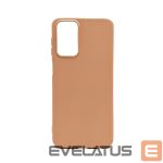 Back panel cover Evelatus Samsung Galaxy A23 4G / A23 5G Nano Silicone Case Soft Touch TPU Beige