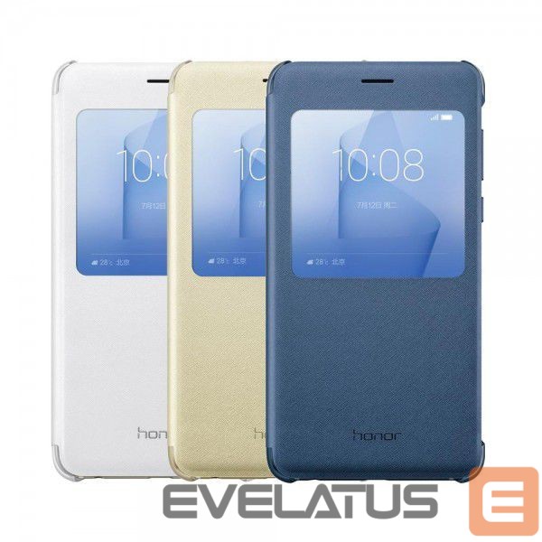 Book case Honor 8 Smart Cover Gold
