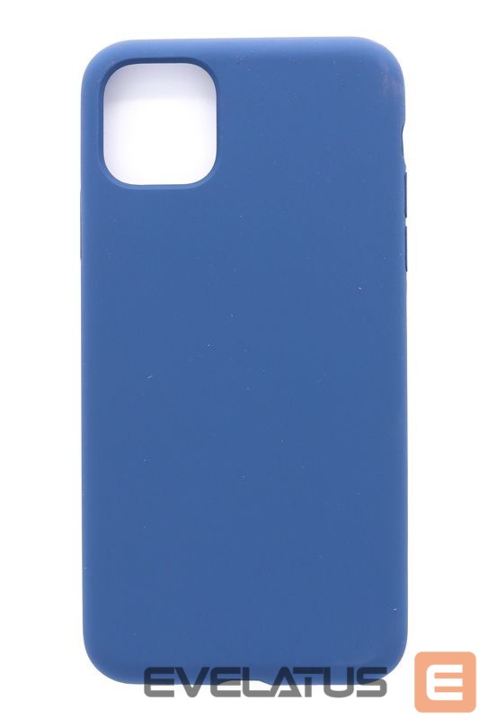 Back panel cover Connect Apple iPhone 11 Pro Max Soft Case with bottom Midnight Blue