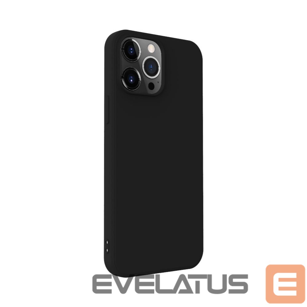 Back panel cover iLike Apple iPhone 14 Pro Max Nano Silicone case Black