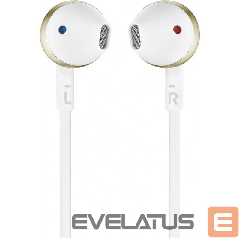 Wired headphones JBL Tune 205 Gold