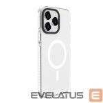Back panel cover Evelatus Apple iPhone 15 Pro Max Clear Case PC+TPU With MagSafe Transparent