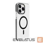 Back panel cover Evelatus Apple iPhone 15 Pro Max Clear Case PC+TPU With MagSafe Transparent Black