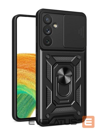 Back panel cover iLike Samsung Galaxy A14 armored case with camera Black