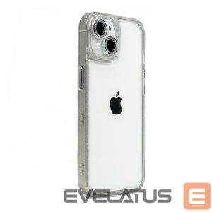 Back panel cover iLike Apple iPhone 15 Pro STARS LENS ACRYLIC COVER White