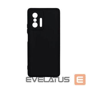 Back panel cover Evelatus Xiaomi Xiaomi 11T/11T Pro Nano Silicone Case Soft Touch TPU Black