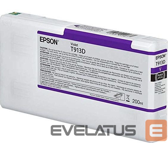 Printer accessories EPSON T913D Cartridge, Violet