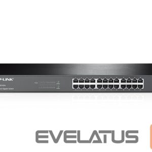 Server - Other Accessories TP-Link  24-Port Gigabit Rackmount Switch TL-SG1024 10/100/1000 Mbps (RJ-45), Unmanaged, Rackmountable, Ethernet LAN (RJ-45) ports 24 