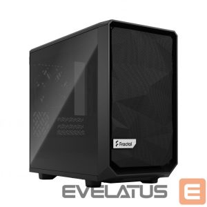 Computer case Fractal Design  Meshify 2 Nano  Black TG dark tint,  ITX, Power supply included No 