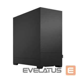 Computer case Fractal Design  Pop Silent Black Solid, ATX, mATX, Mini ITX, Power supply included No 